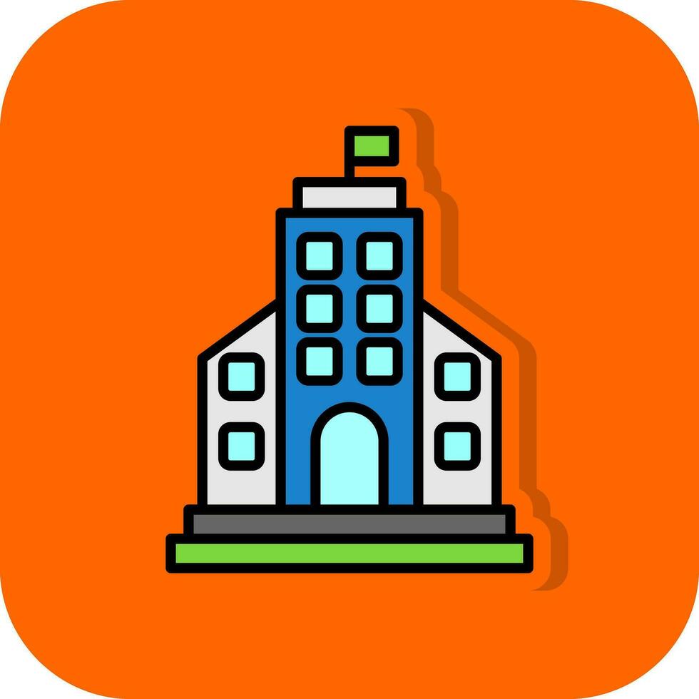 diseño de icono de vector de edificio