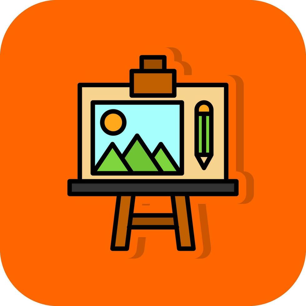Canvas Vector Icon Design