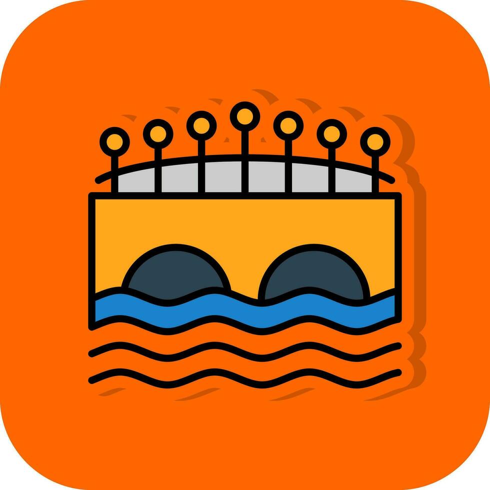 Canal Vector Icon Design