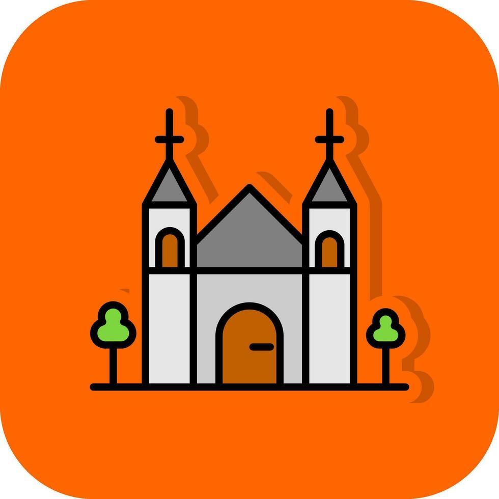 Domtoren Vector Icon Design