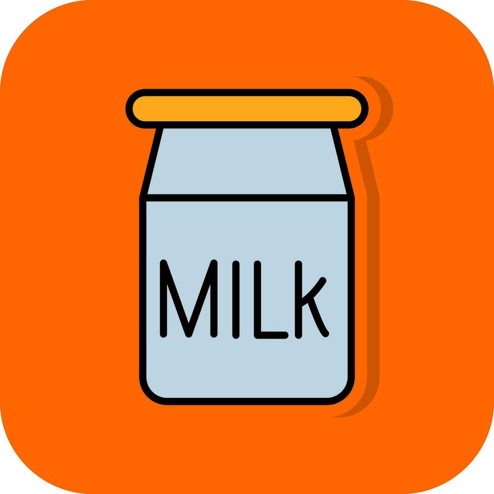 diseño de icono de vector de leche