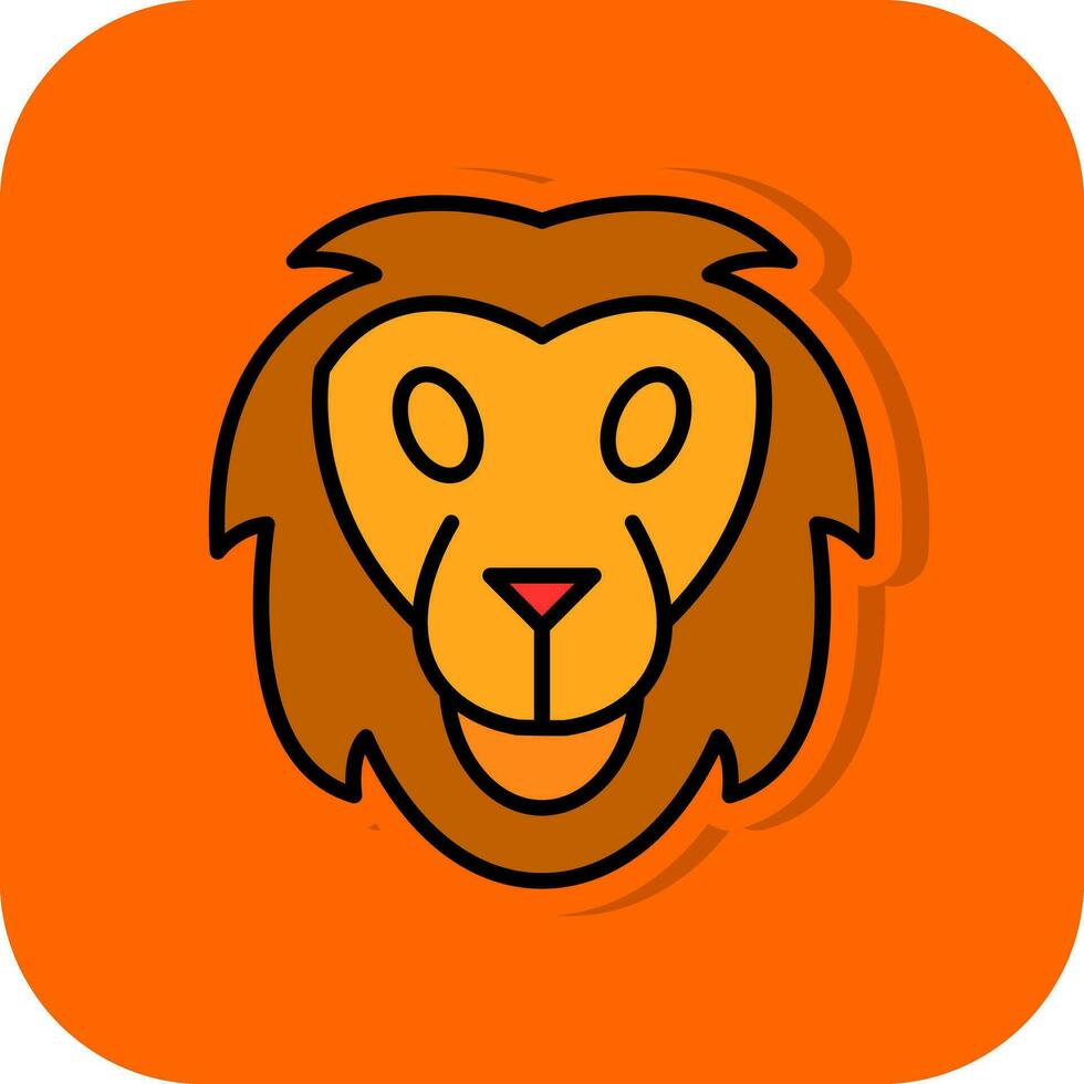 Lion Vector Icon Design