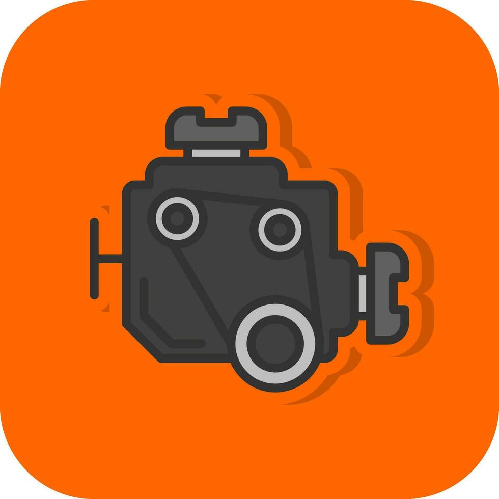 Engine Vector Icon Design