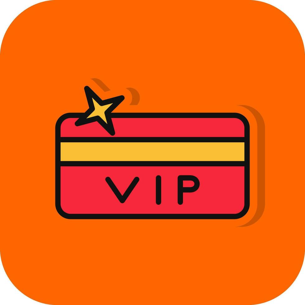 diseño de icono de vector de tarjeta vip