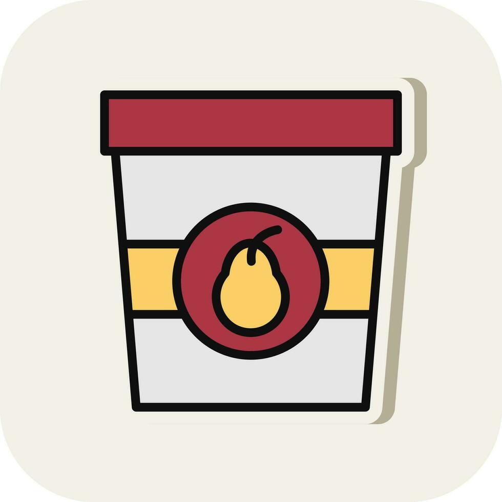 Luikse siroop Vector Icon Design