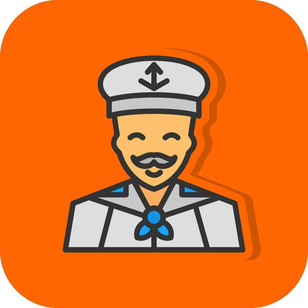 Sailor Vector Icon Design
