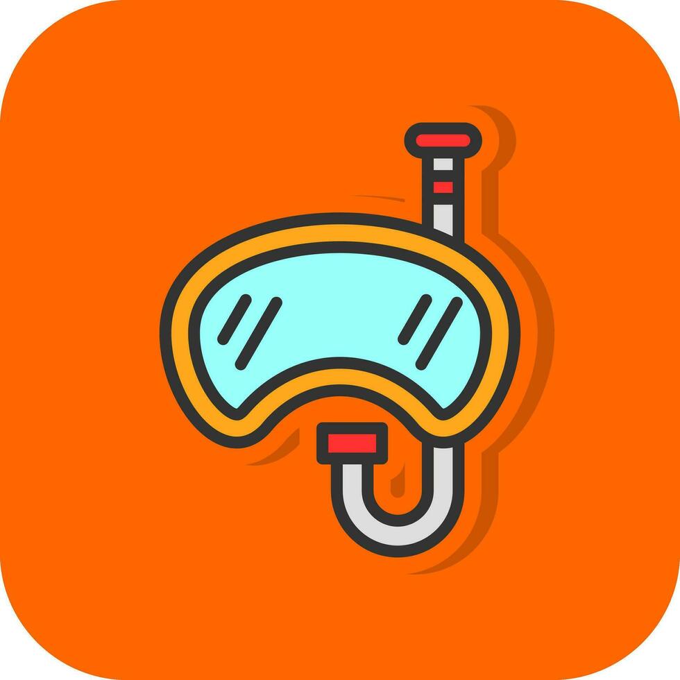 Aqualung Vector Icon Design