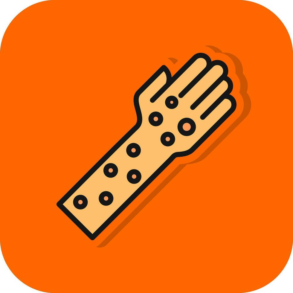 Dermatitis Vector Icon Design