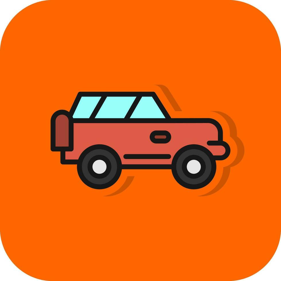 Offroad Vector Icon Design