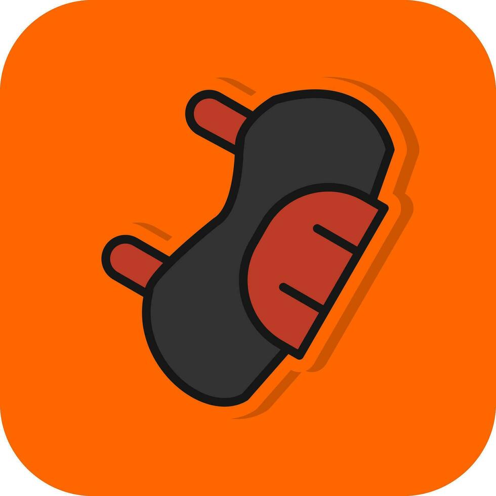 kneepad Vector Icon Design