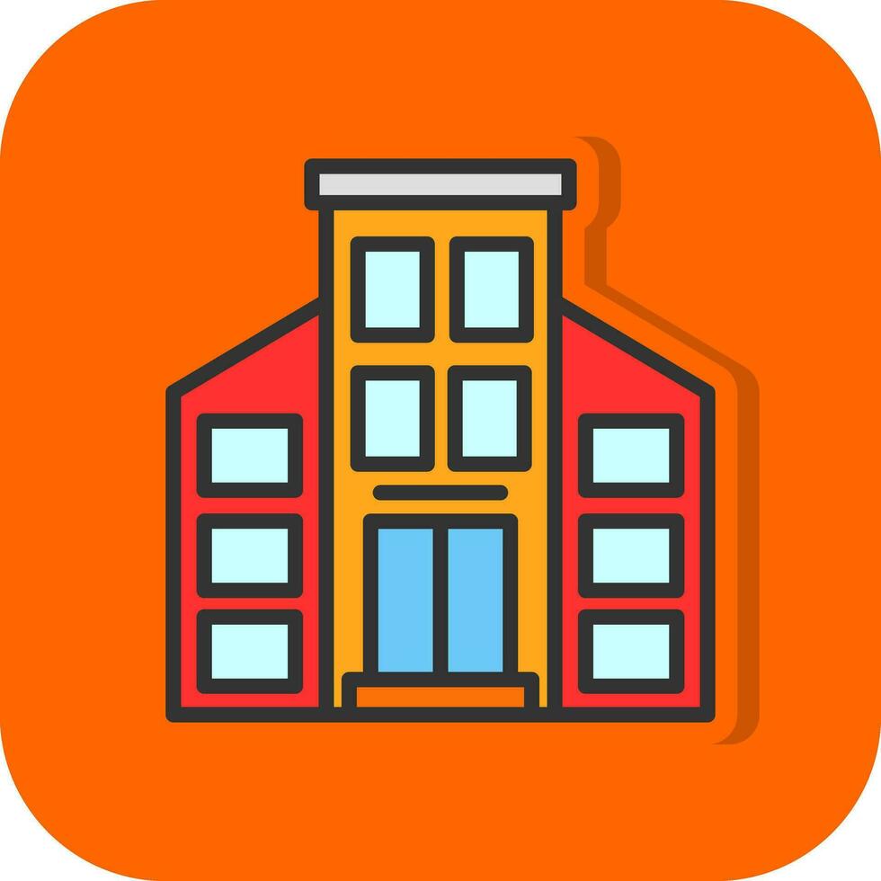 Apartment Vector Icon Design