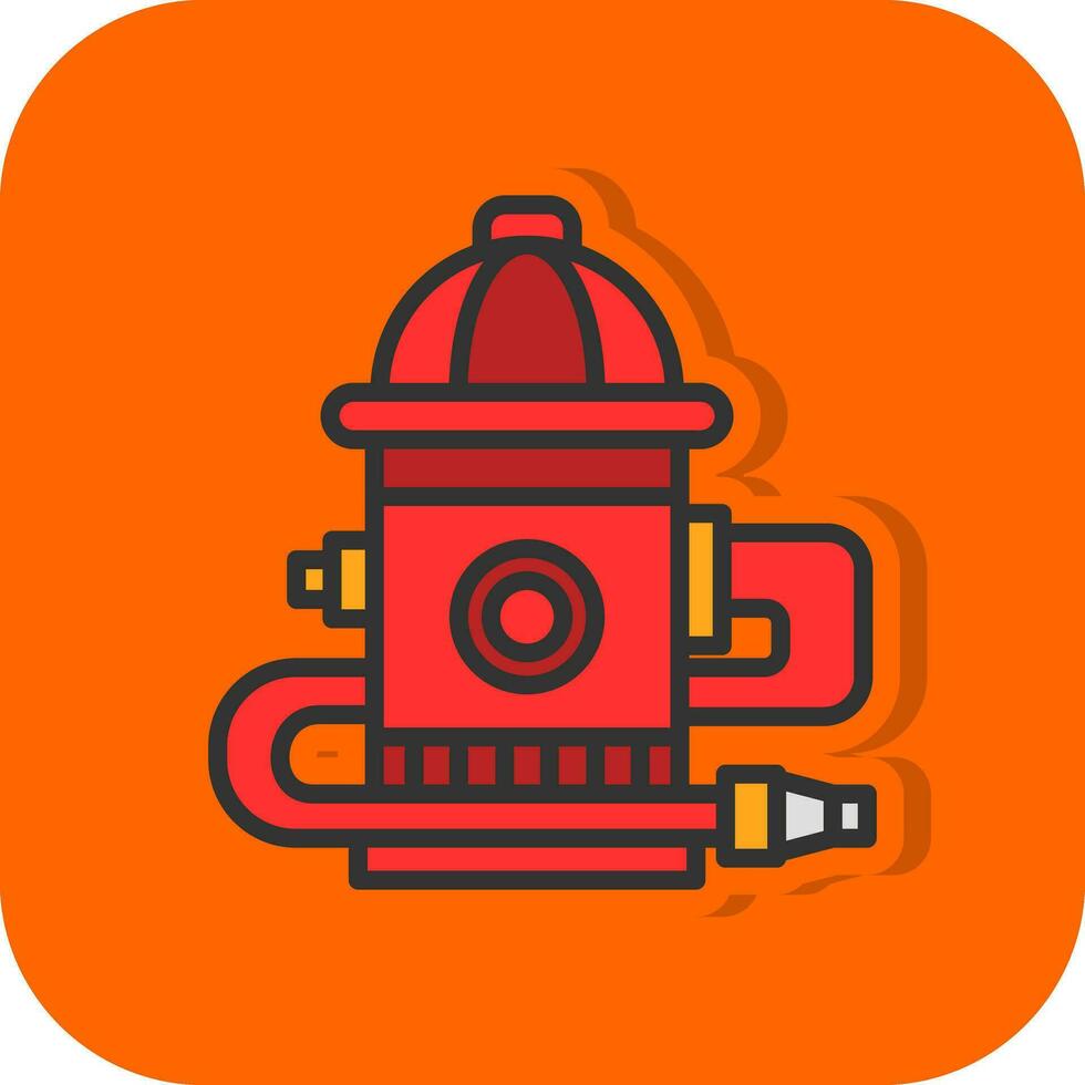 Hydrant Vector Icon Design