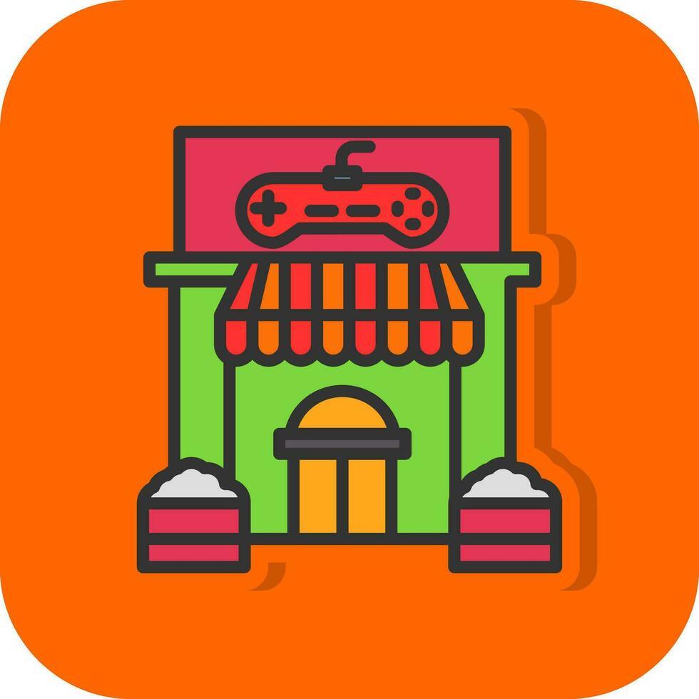 Game store Vector Icon Design