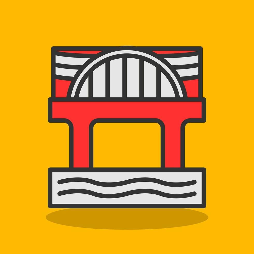 Bridge Vector Icon Design