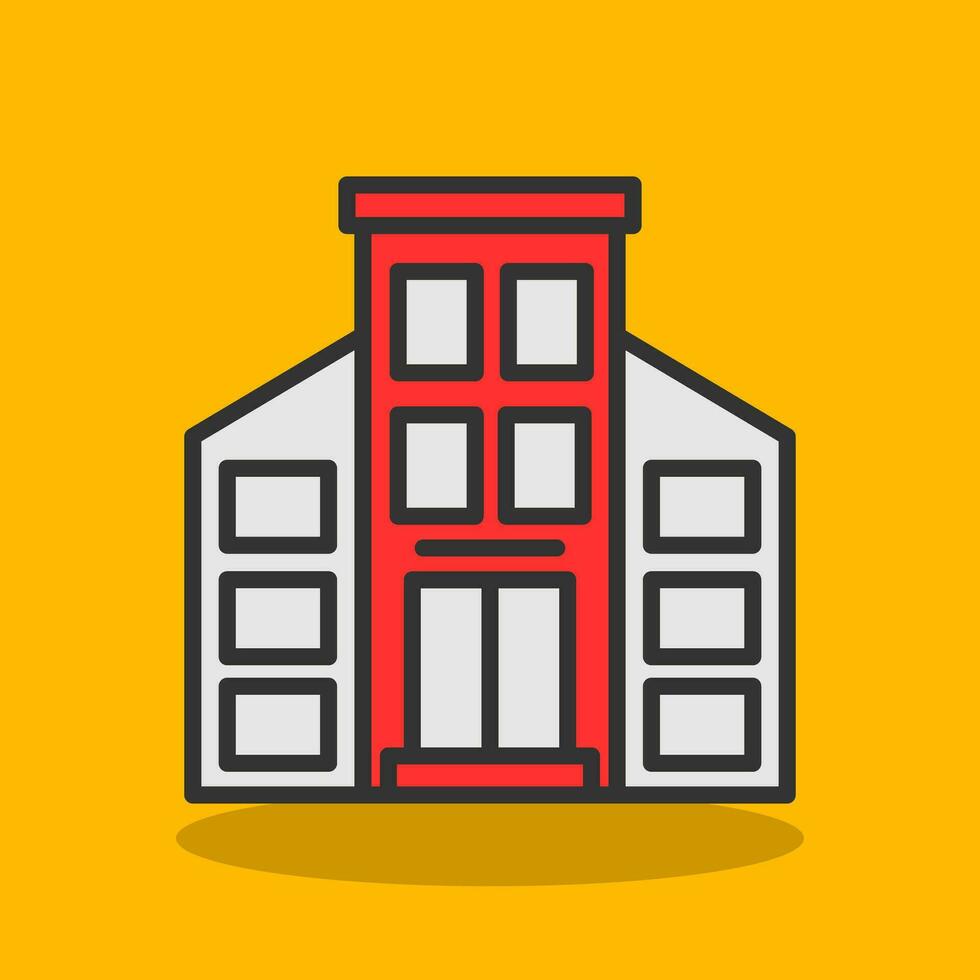 Apartment Vector Icon Design