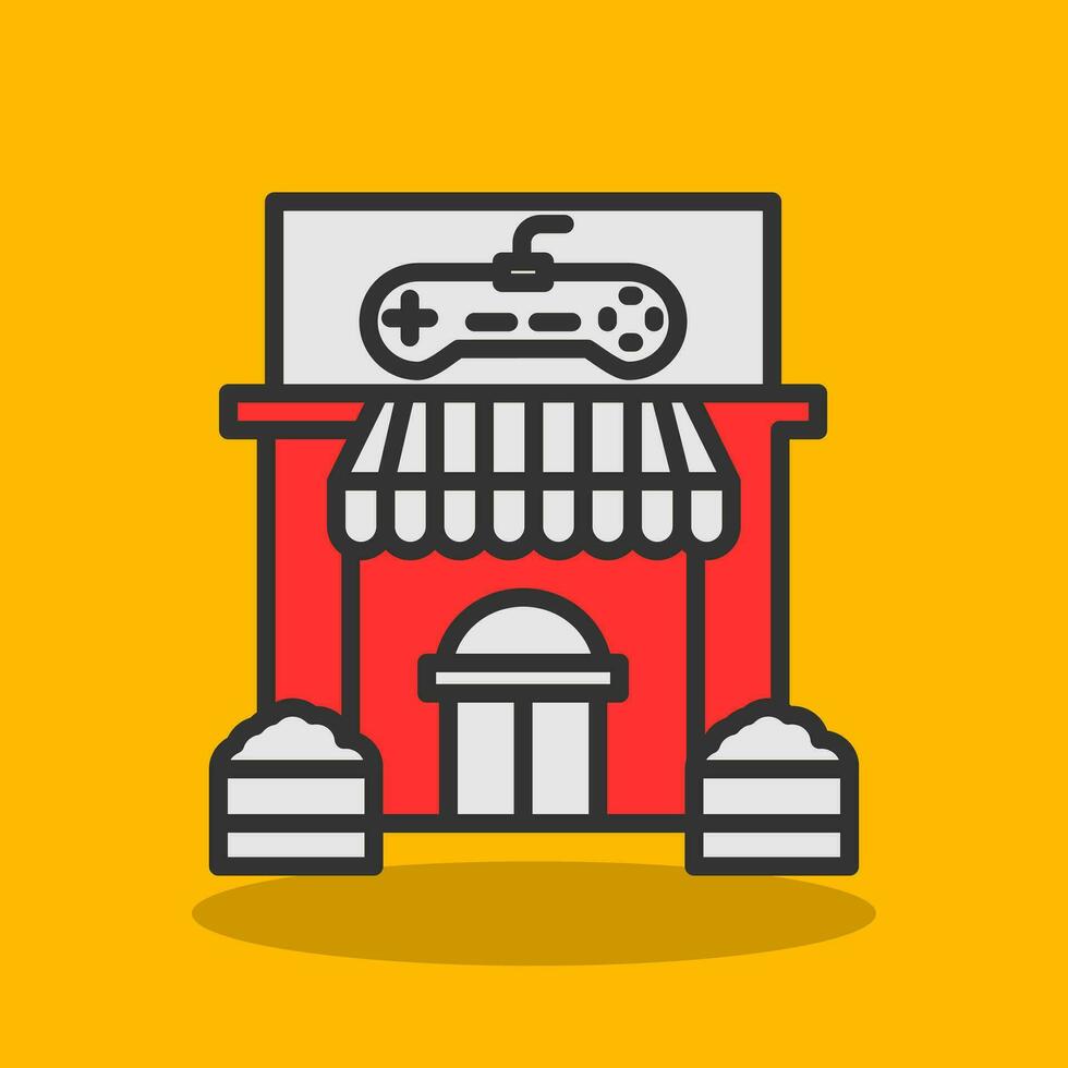 Game store Vector Icon Design