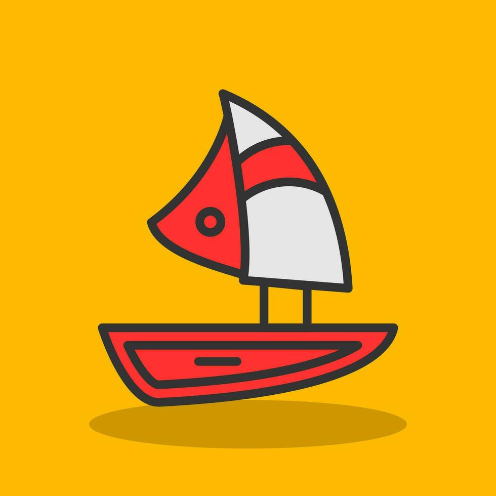 Boat Vector Icon Design
