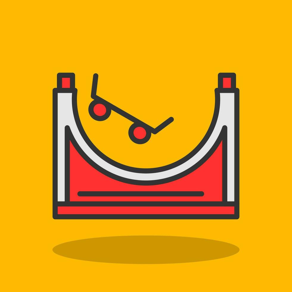 Skate park Vector Icon Design