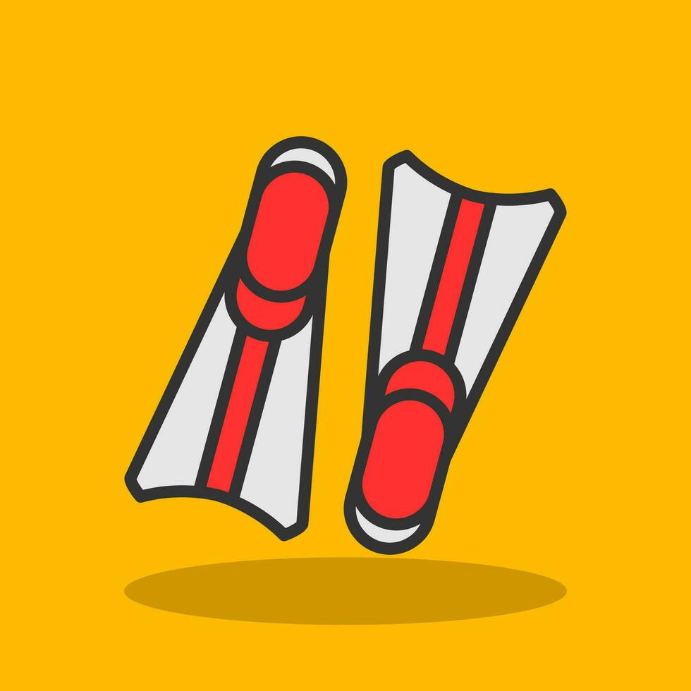 Flipper Vector Icon Design