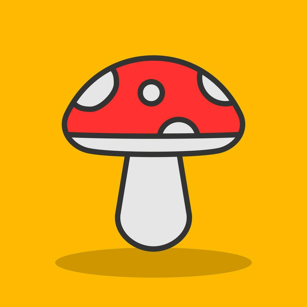 Fungus Vector Icon Design