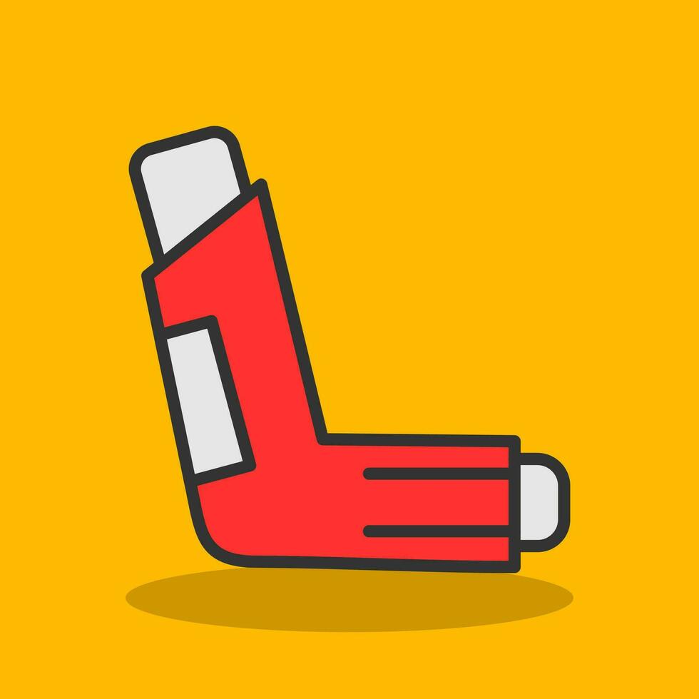 Inhaler Vector Icon Design