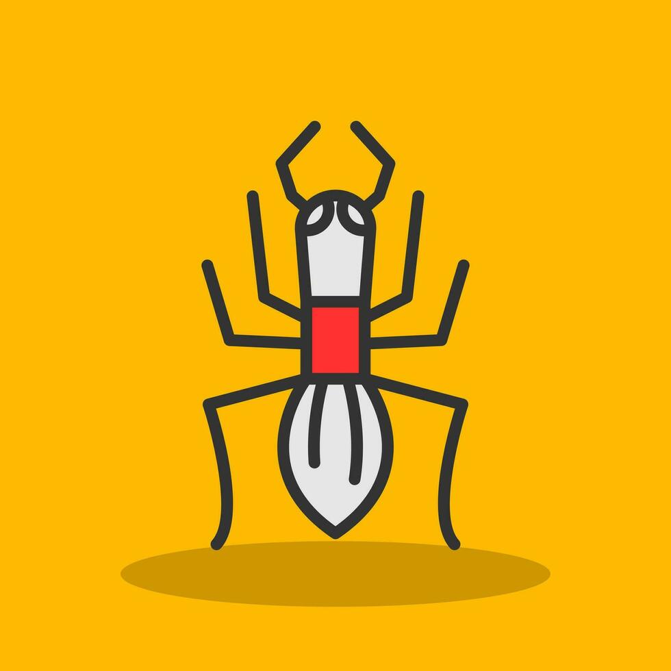 diseño de icono de vector de insecto