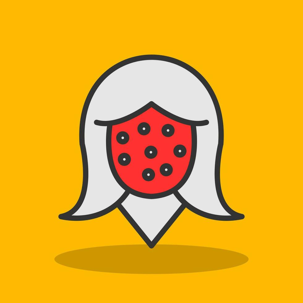 Allergy Vector Icon Design