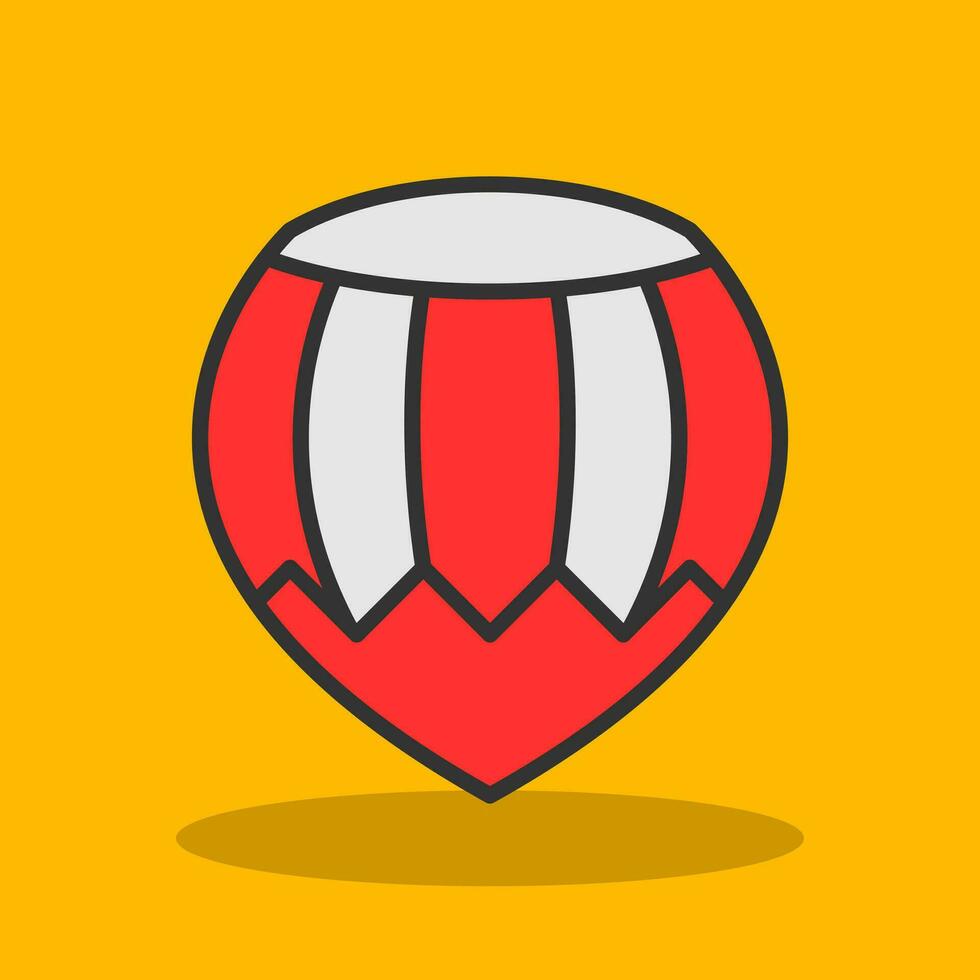 Hazelnut Vector Icon Design