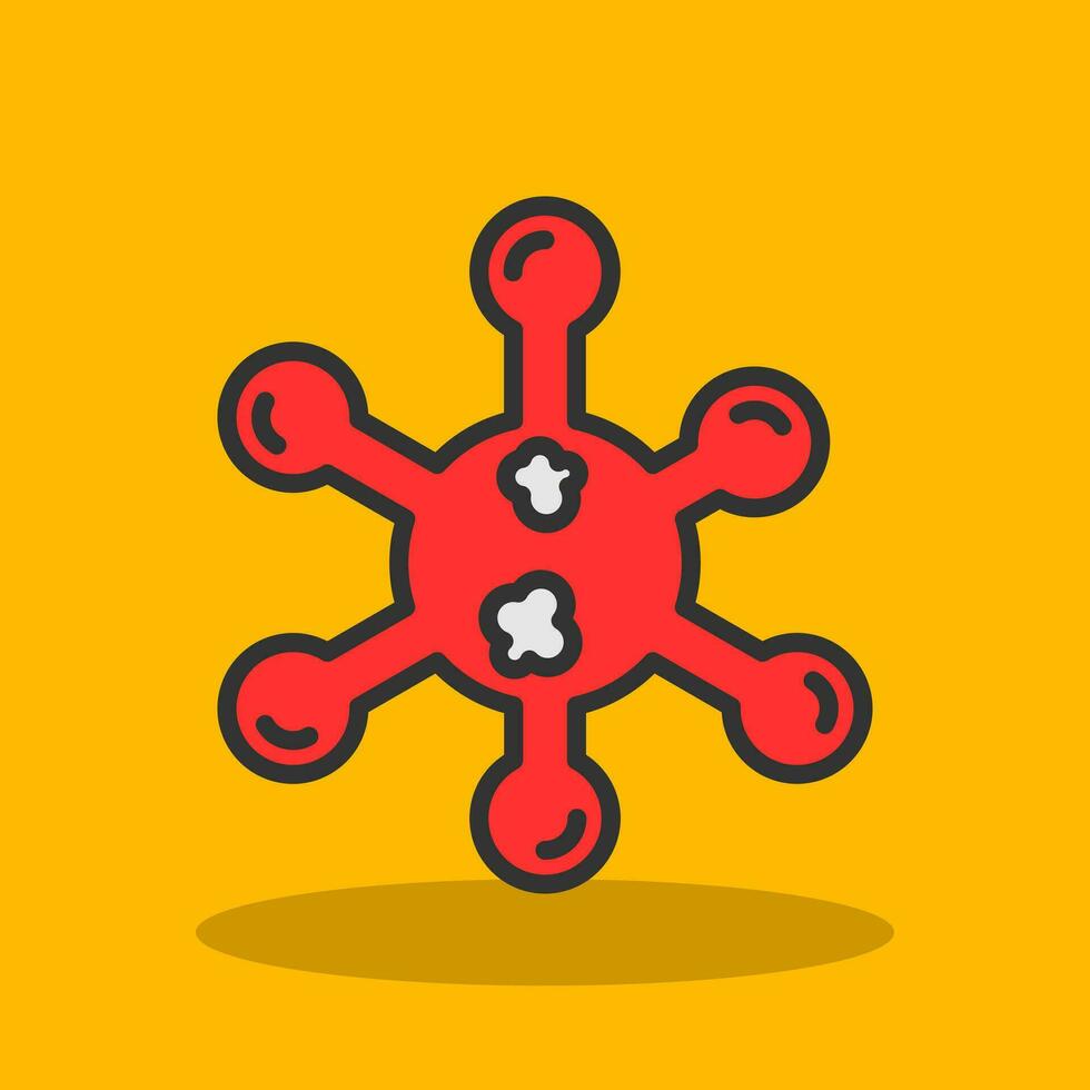 Virus Vector Icon Design