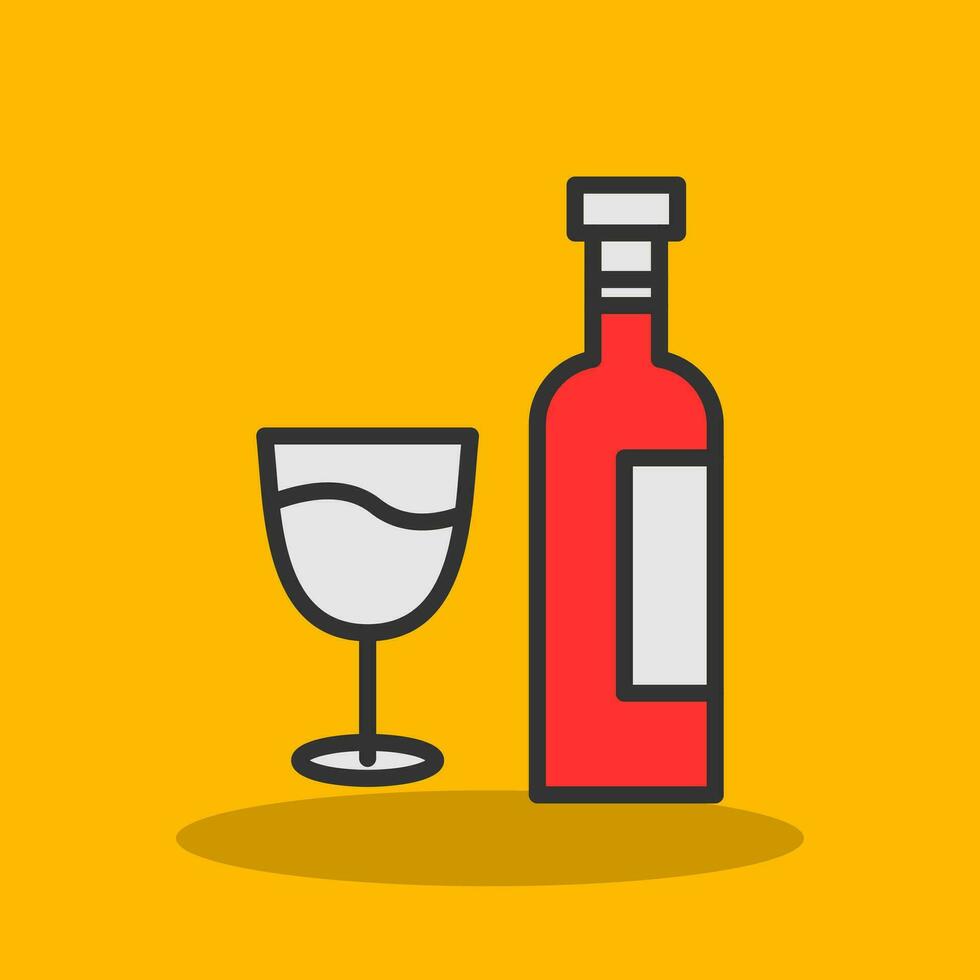 Wine Vector Icon Design