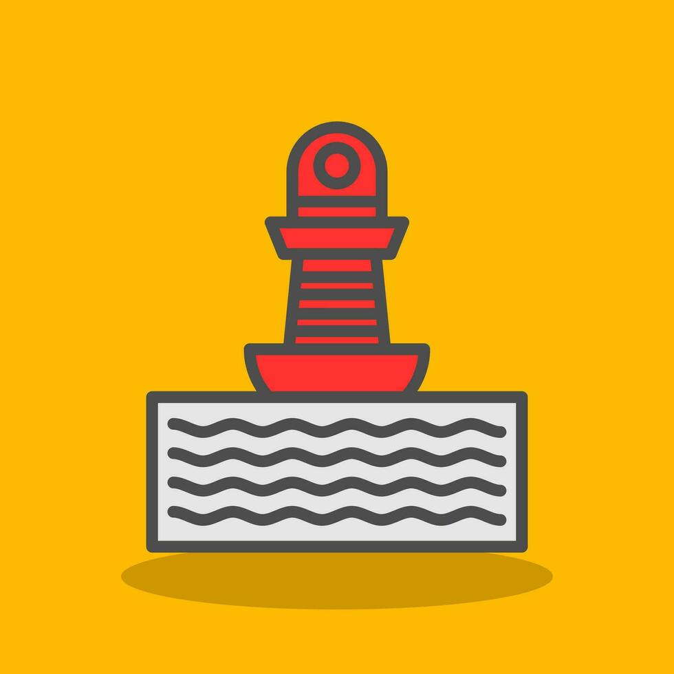 Buoy Vector Icon Design