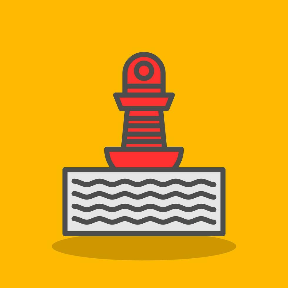 Buoy Vector Icon Design