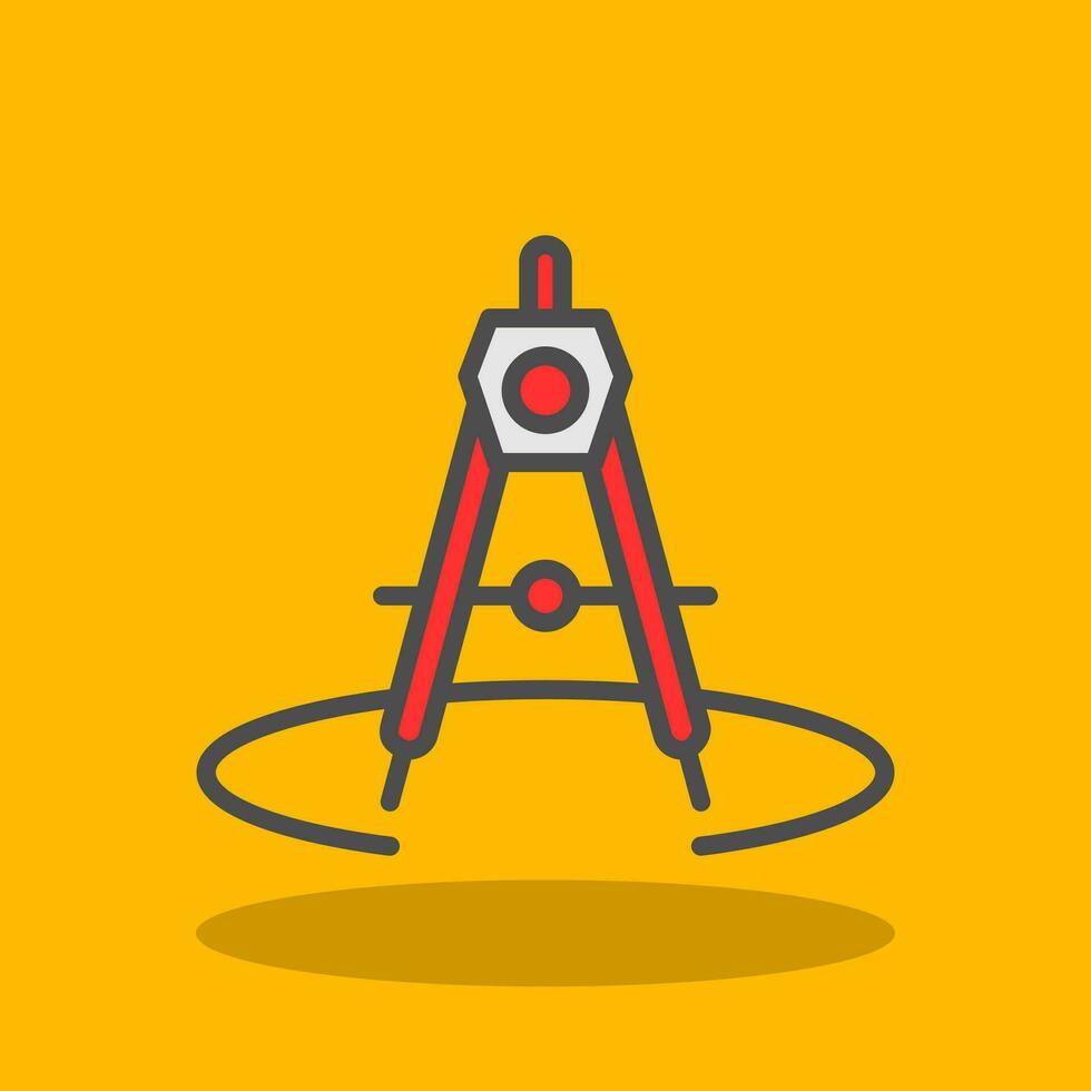 design compass Vector Icon Design