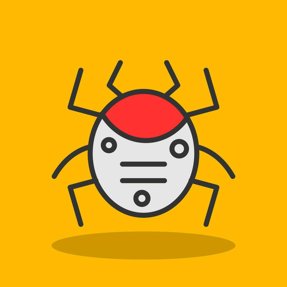 Bug Vector Icon Design