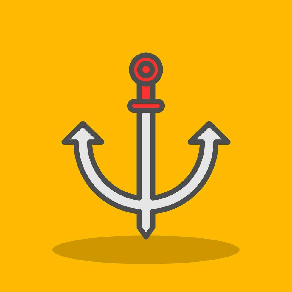 Anchor Vector Icon Design