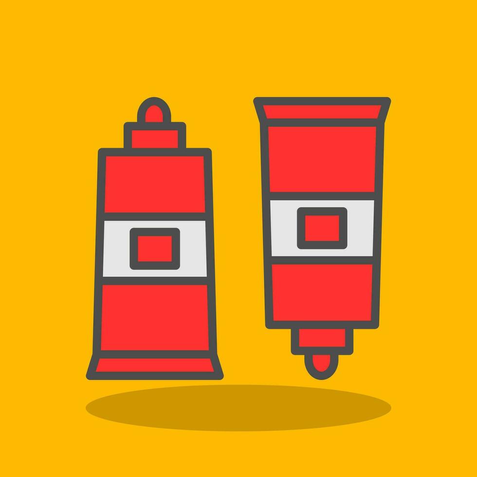 Oil paint Vector Icon Design