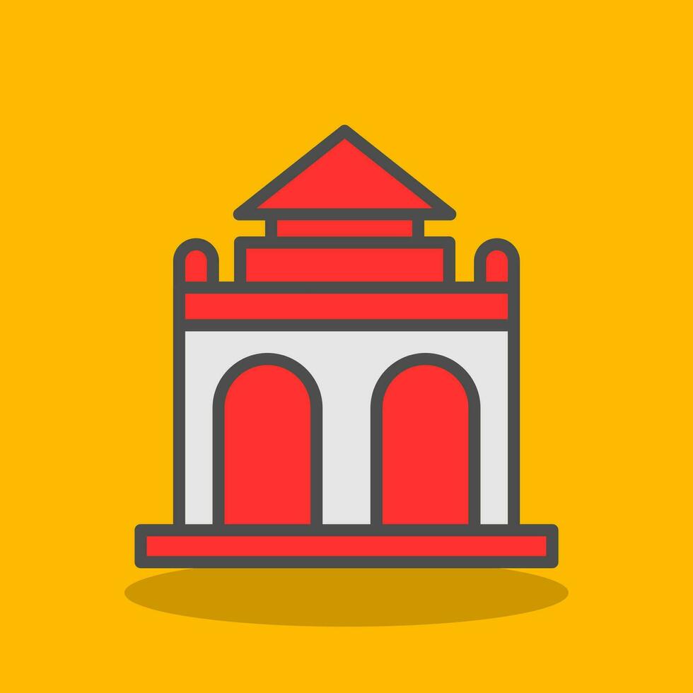 Parc du cinquantenaire Vector Icon Design