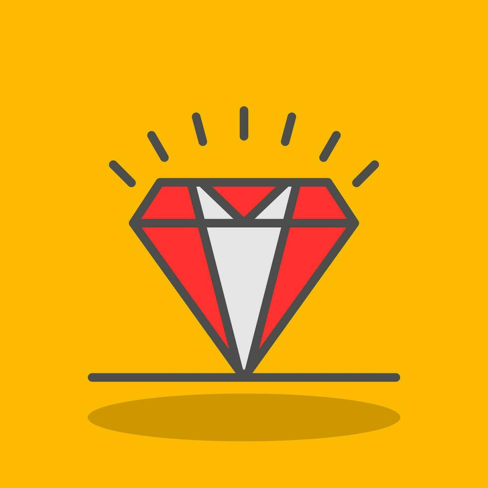 Diamond Vector Icon Design