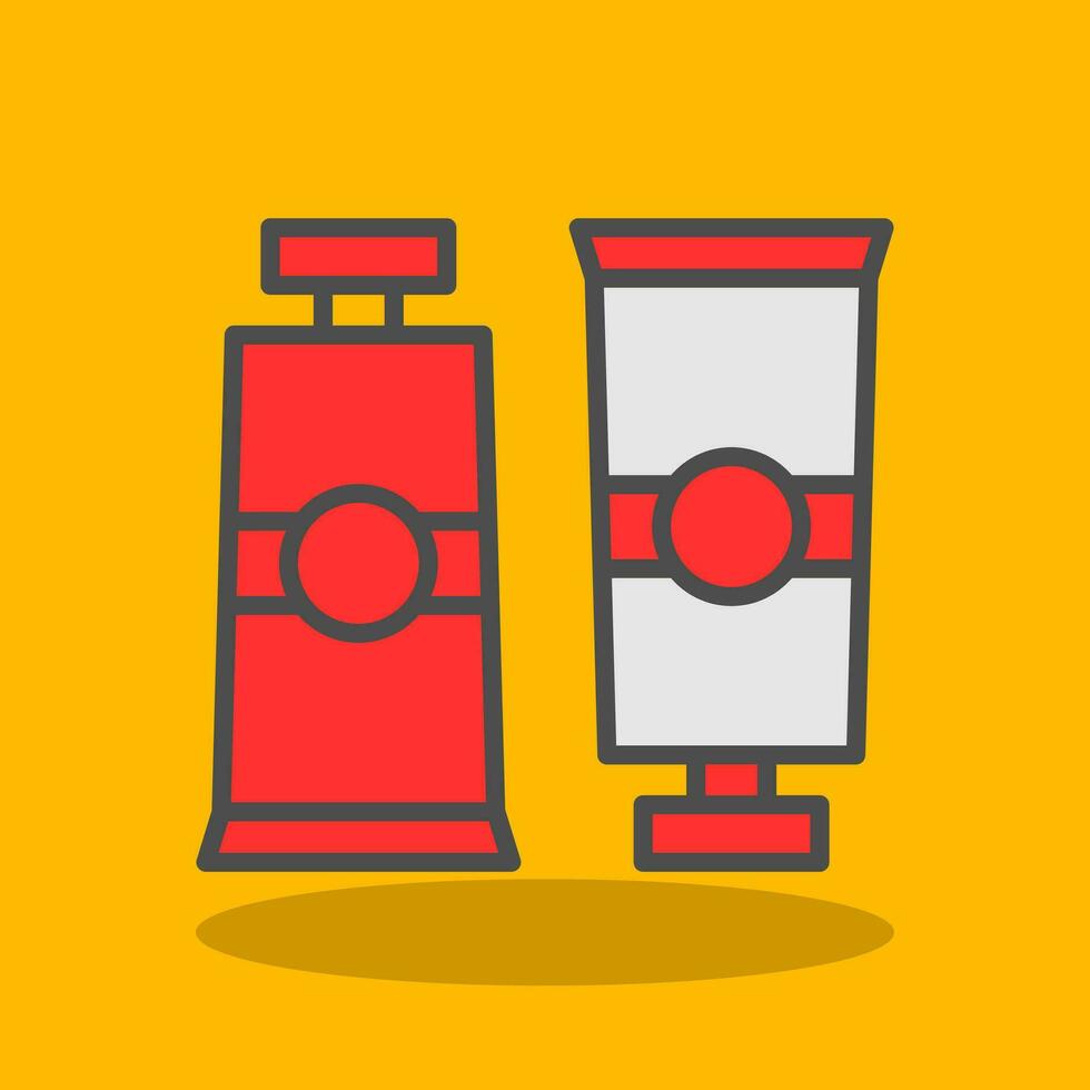Oil paint Vector Icon Design