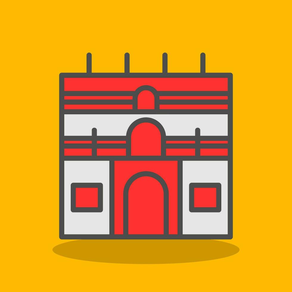Royal conservatory Vector Icon Design