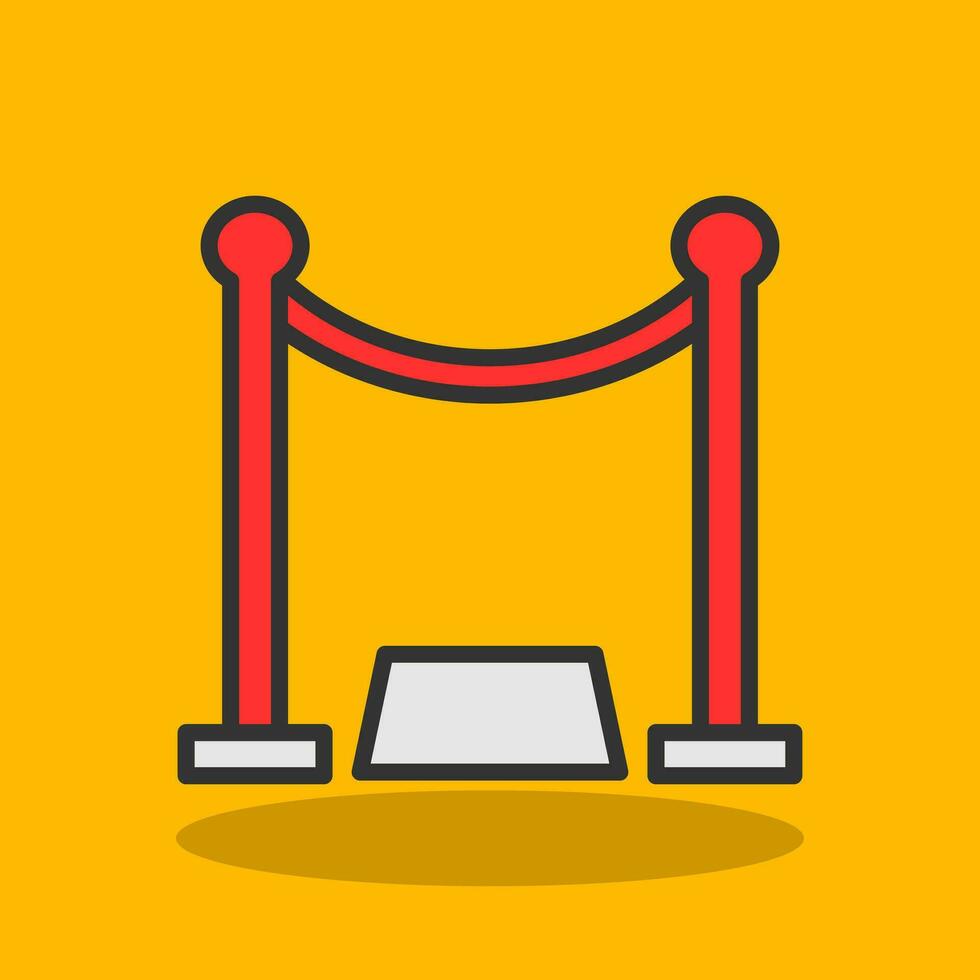 Red carpet Vector Icon Design