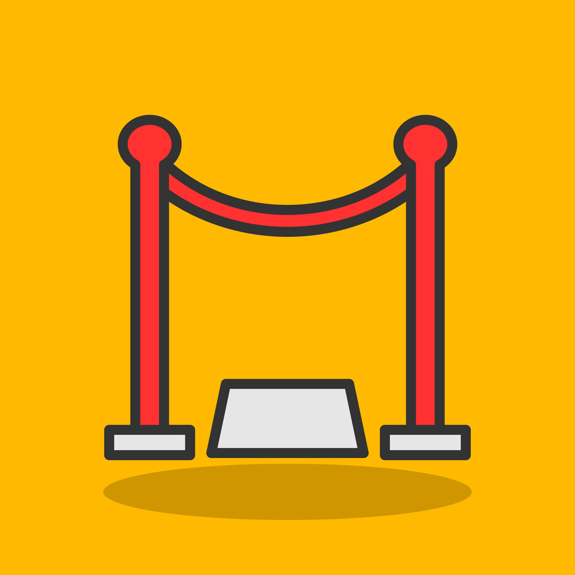 Red carpet Vector Icon Design 25632277 Vector Art at Vecteezy