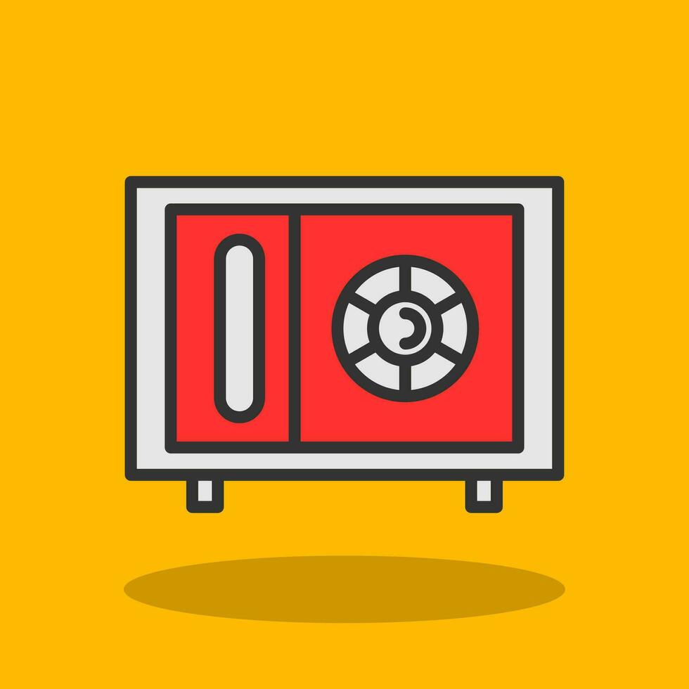 Safebox Vector Icon Design