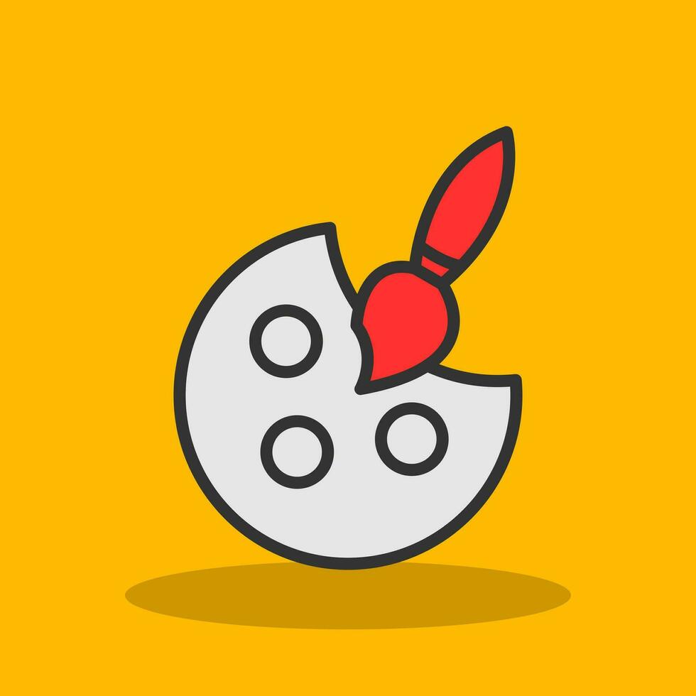Painting Vector Icon Design