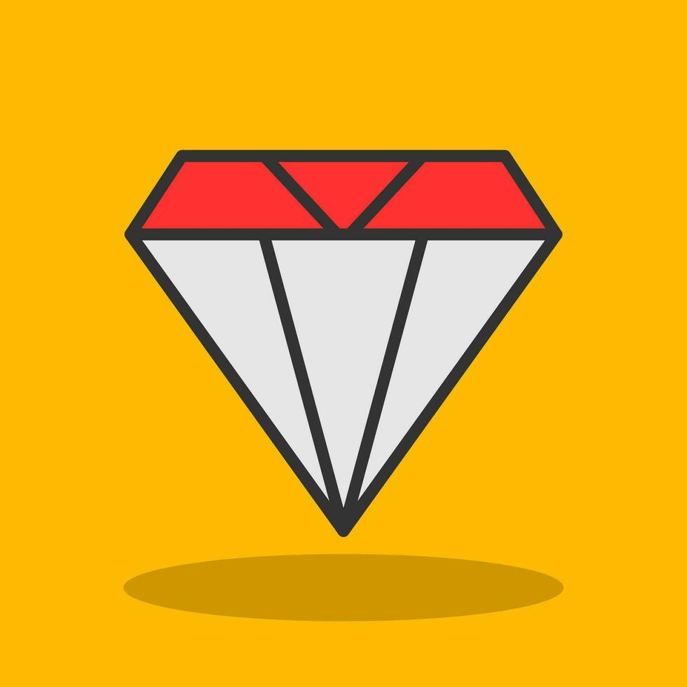 Diamond Vector Icon Design