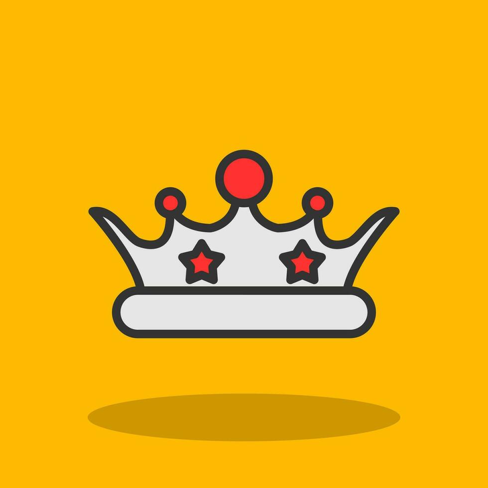 Crown Vector Icon Design