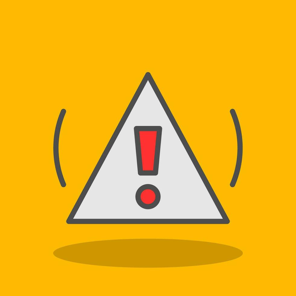 Warning Vector Icon Design