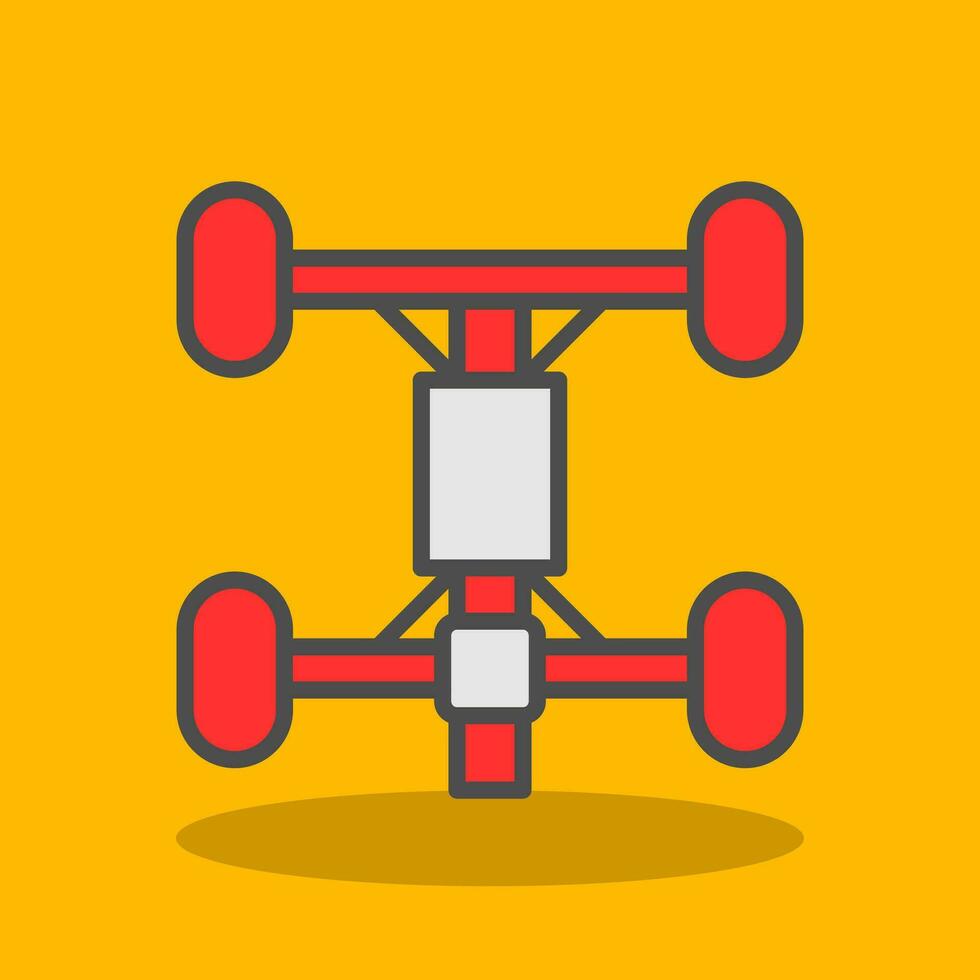 Chassis Vector Icon Design