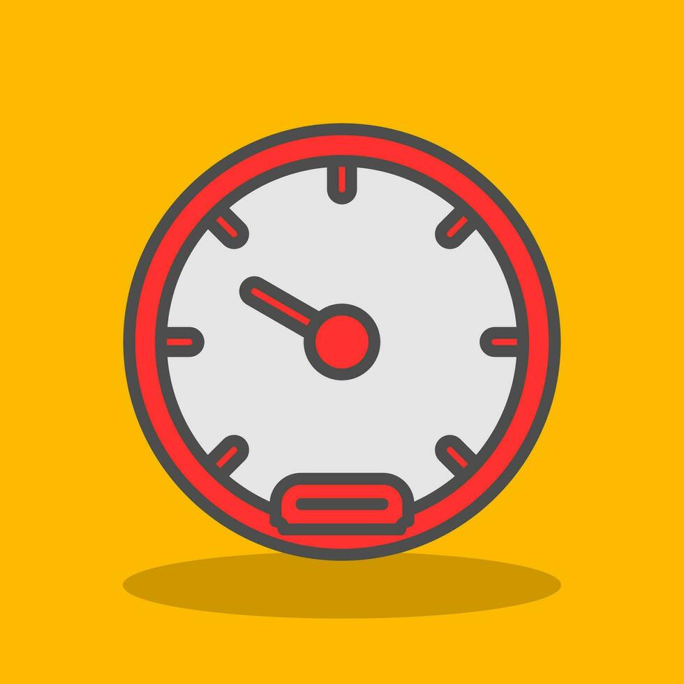 Speedometer Vector Icon Design