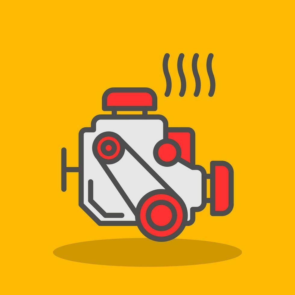 Engine Vector Icon Design